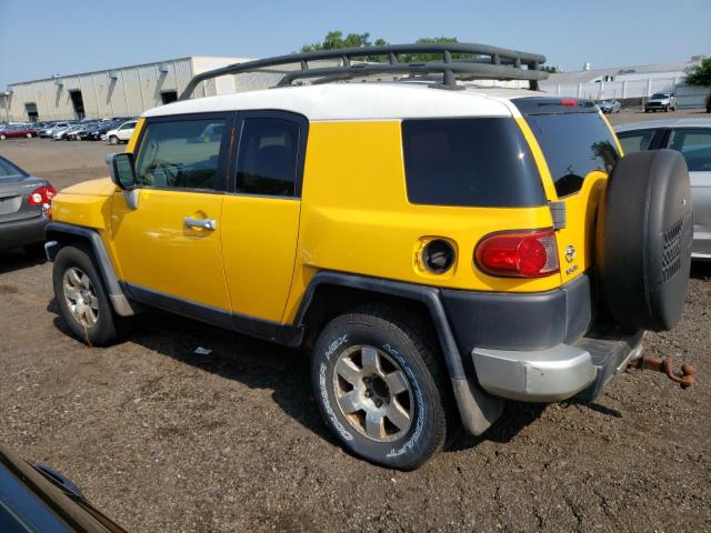 JTEBU11F670032155 - 2007 TOYOTA FJ CRUISER YELLOW photo 2