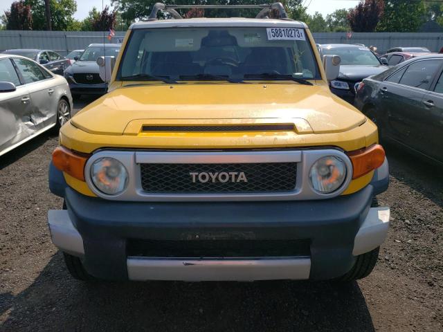 JTEBU11F670032155 - 2007 TOYOTA FJ CRUISER YELLOW photo 5