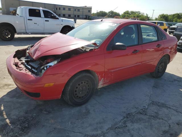 1FAFP34N46W216278 - 2006 FORD FOCUS ZX4 RED photo 1