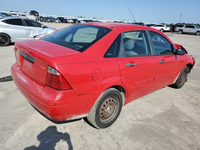 1FAFP34N46W216278 - 2006 FORD FOCUS ZX4 RED photo 3