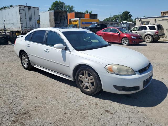 2G1WB5EN4A1257117 - 2010 CHEVROLET IMPALA LT WHITE photo 4