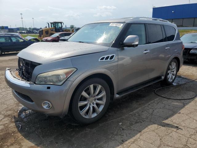 JN8AZ2NE4B9001701 - 2011 INFINITI QX56 GRAY photo 1