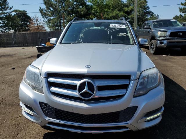 WDCGG0EB2EG211603 - 2014 MERCEDES-BENZ GLK 250 BLUETEC SILVER photo 5