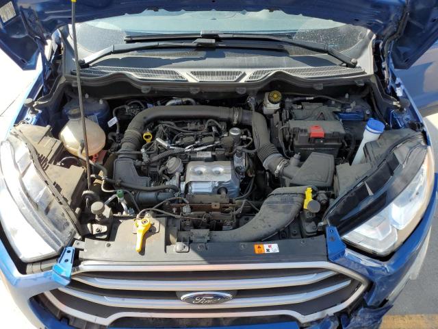 MAJ3S2GE5KC303089 - 2019 FORD ECOSPORT SE Azul foto 12