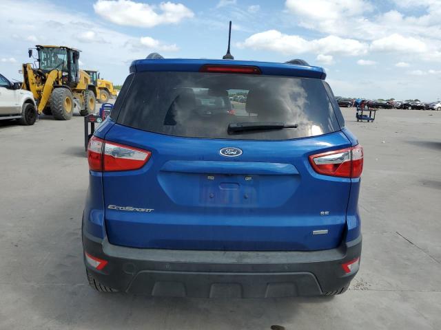 MAJ3S2GE5KC303089 - 2019 FORD ECOSPORT SE Azul foto 6