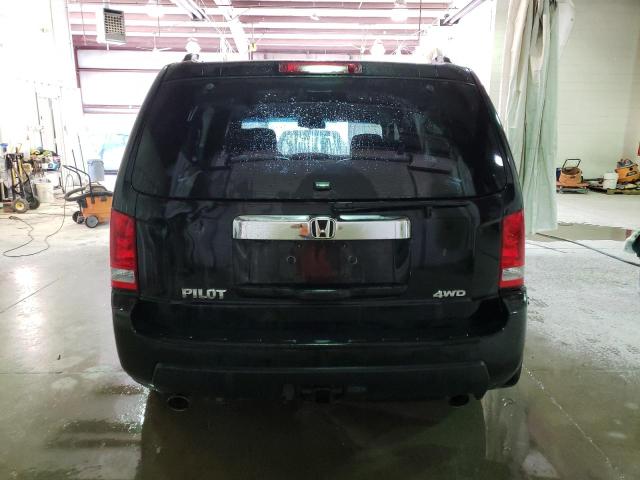 5FNYF4H59BB073557 - 2011 HONDA PILOT EXL BLACK photo 6