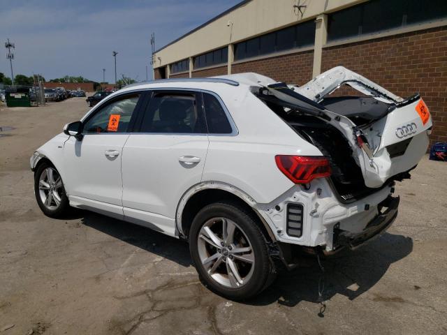 WA1DECF36L1078703 - 2020 AUDI Q3 PREMIUM S LINE WHITE photo 2