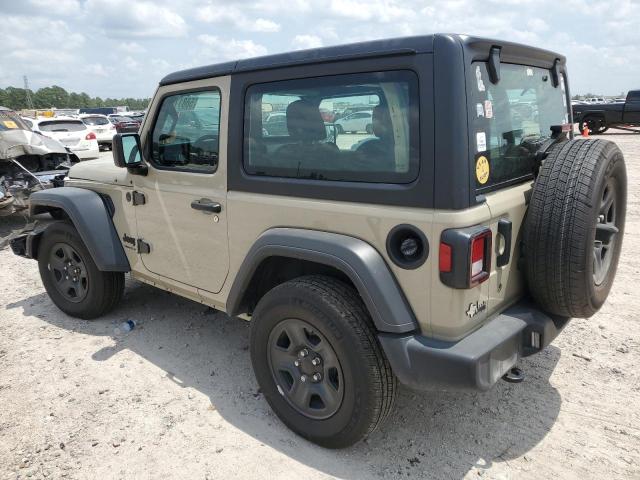 1C4HJXAG3NW235369 - 2022 JEEP WRANGLER SPORT TAN photo 2