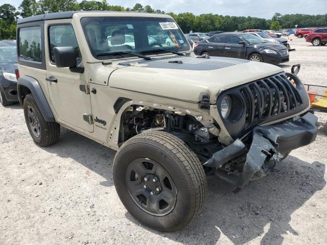 1C4HJXAG3NW235369 - 2022 JEEP WRANGLER SPORT TAN photo 4