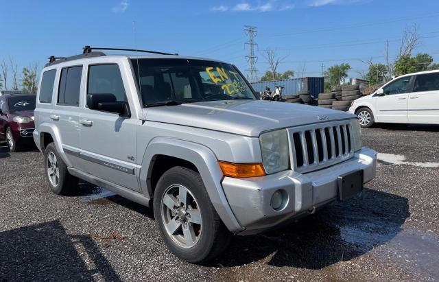 1J8HG48K76C352228 - 2006 JEEP COMMANDER SILVER photo 1