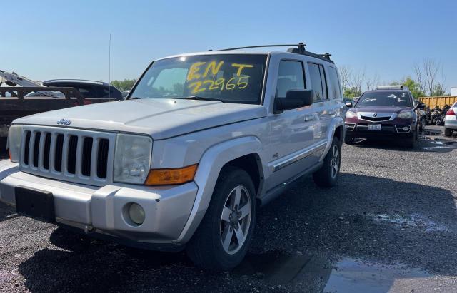 1J8HG48K76C352228 - 2006 JEEP COMMANDER SILVER photo 2