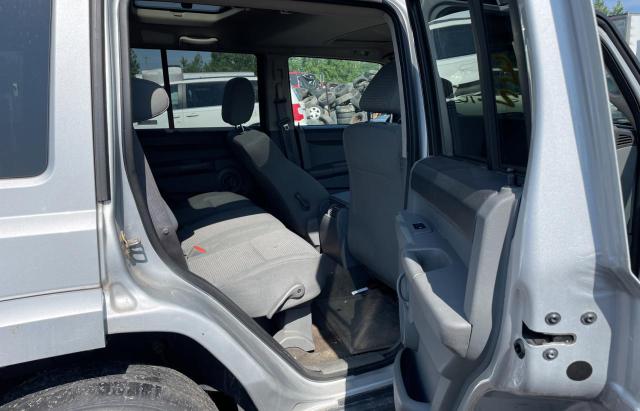 1J8HG48K76C352228 - 2006 JEEP COMMANDER 银色 照片 6