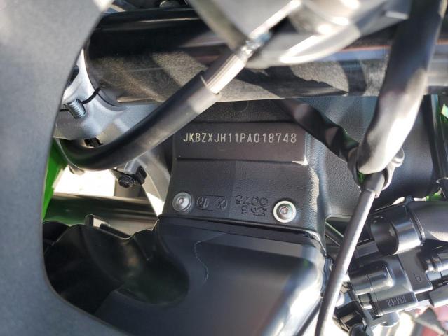 JKBZXJH11PA018748 - 2023 KAWASAKI ZX636 K GREEN photo 10