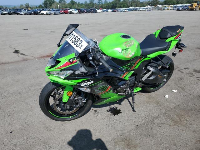 JKBZXJH11PA018748 - 2023 KAWASAKI ZX636 K GREEN photo 2