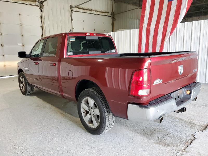 1C6RR7TT2KS714206 - 2019 RAM 1500 CLASS SLT მუქწითელი ფოტო 2