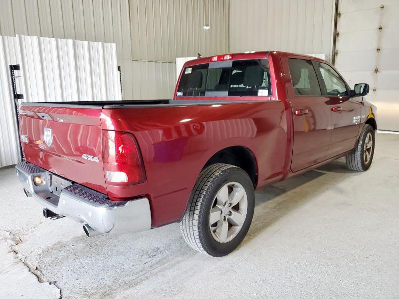 1C6RR7TT2KS714206 - 2019 RAM 1500 CLASS SLT მუქწითელი ფოტო 3