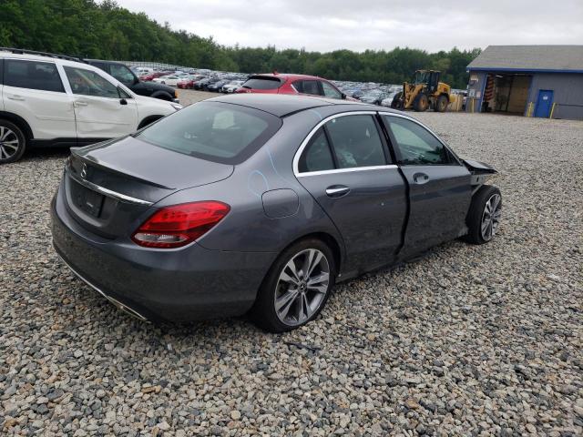 WDDWF4JB2JR330046 - 2018 MERCEDES-BENZ C 300 ნაცრისფერი ფოტო 3