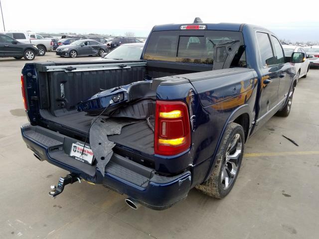 1C6SRFHT5KN783667 - 2019 RAM 1500 LIMITED  photo 4