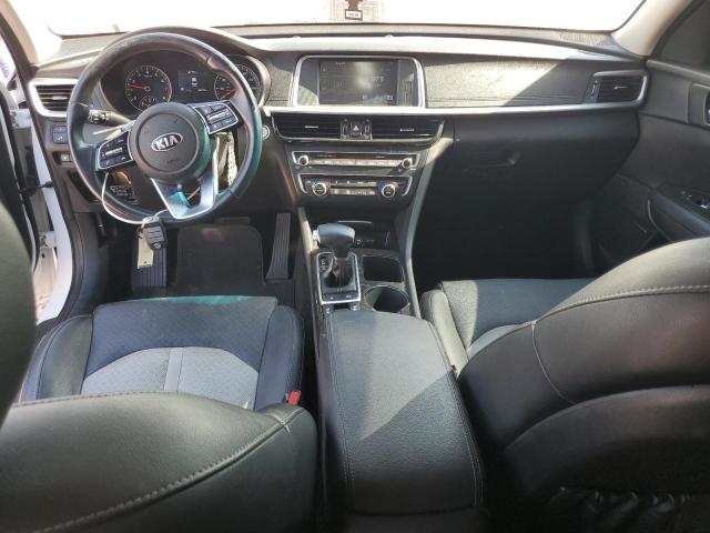 5XXGU4L16KG337319 - 2019 KIA OPTIMA EX WHITE photo 8