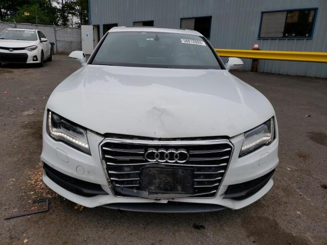 WAU2MAFC5EN087938 - 2014 AUDI A7 PRESTIGE WHITE photo 5