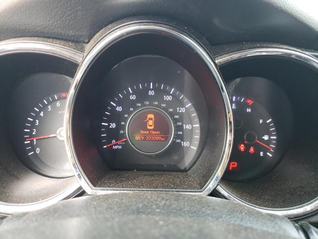 5XXGN4A70DG208290 - 2013 KIA OPTIMA EX BLACK photo 9