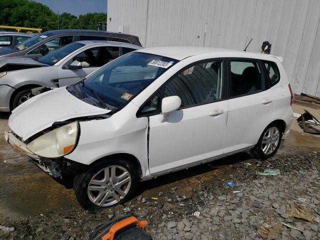 JHMGD38627S028148 - 2007 HONDA FIT S 白色 照片 1