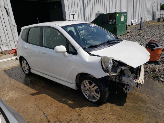 JHMGD38627S028148 - 2007 HONDA FIT S 白色 照片 4