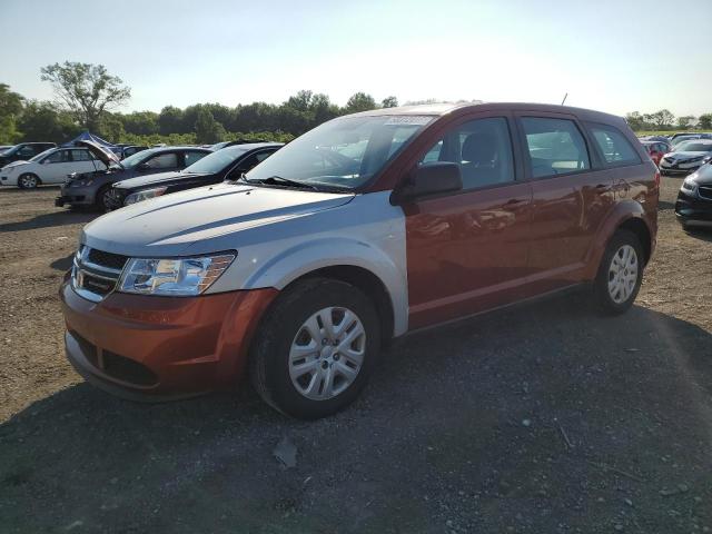 3C4PDCAB7ET112695 - 2014 DODGE JOURNEY SE ORANGE photo 1