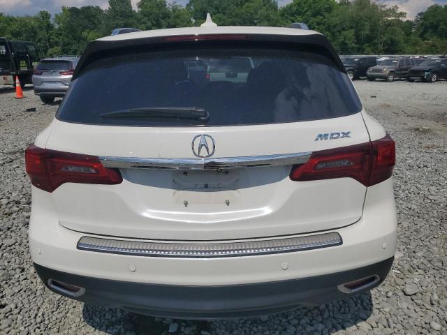 5FRYD3H46GB001048 - 2016 ACURA MDX TECHNOLOGY WHITE photo 6