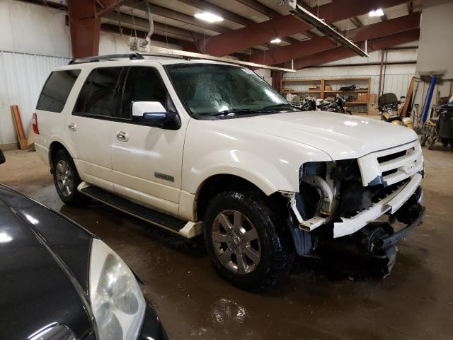 1FMFU20528LA45775 - 2008 FORD EXPEDITION LIMITED WHITE photo 4