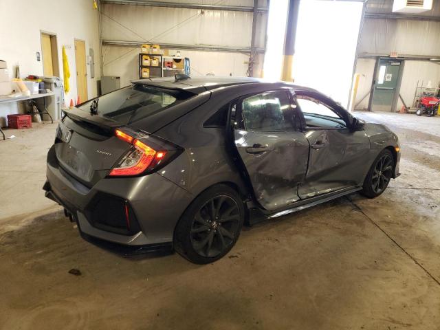 SHHFK7H40JU409458 - 2018 HONDA CIVIC SPORT GRAY photo 3