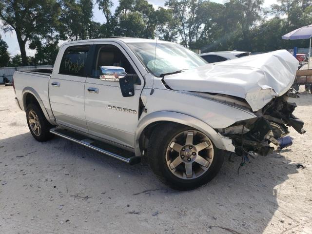 1C6RD7NT3CS229957 - 2012 DODGE RAM 1500 LARAMIE WHITE photo 4