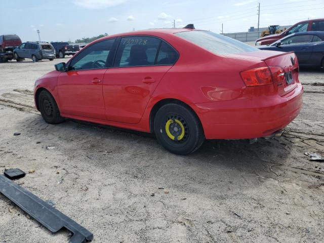 3VW2K7AJ4EM437813 - 2014 VOLKSWAGEN JETTA BASE Qırmızı foto 2