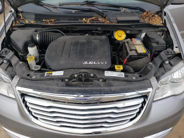 2C4RC1BG4GR303524 - 2016 CHRYSLER TOWN & COU TOURING 银色 照片 12
