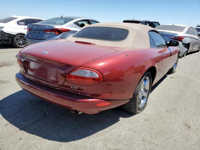 SAJGX2245WC028682 - 1998 JAGUAR XK8 BURGUNDY photo 3