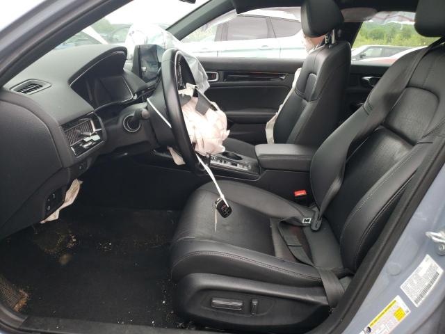 19XFL1H80NE024282 - 2022 HONDA CIVIC SPORT TOURING GRAY photo 7