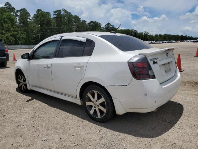 3N1AB6AP7CL630282 - 2012 NISSAN SENTRA 2.0 WHITE photo 2