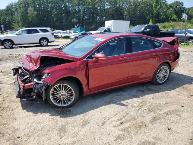 3FA6P0LU5ER132589 - 2014 FORD FUSION SE HYBRID MAROON photo 1