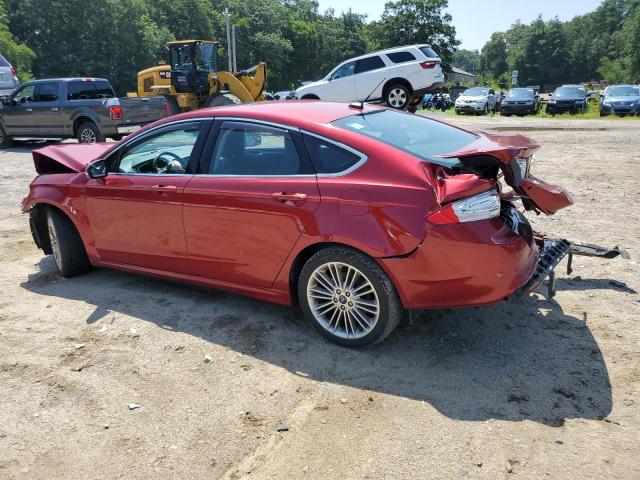 3FA6P0LU5ER132589 - 2014 FORD FUSION SE HYBRID MAROON photo 2