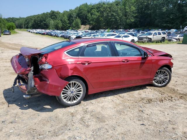 3FA6P0LU5ER132589 - 2014 FORD FUSION SE HYBRID MAROON photo 3