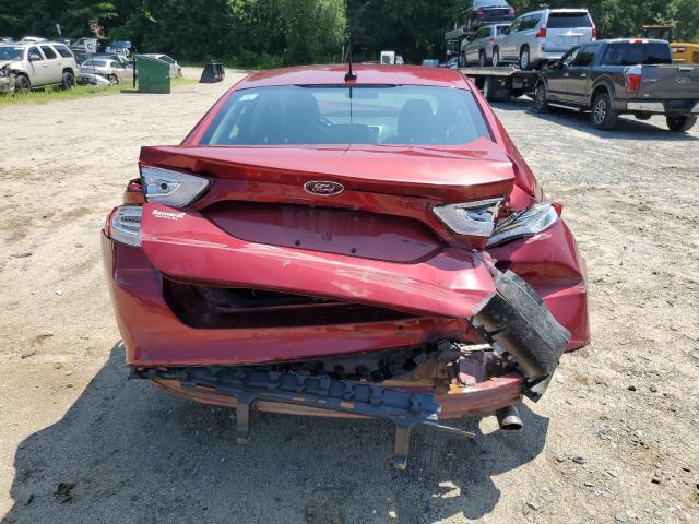 3FA6P0LU5ER132589 - 2014 FORD FUSION SE HYBRID MAROON photo 6