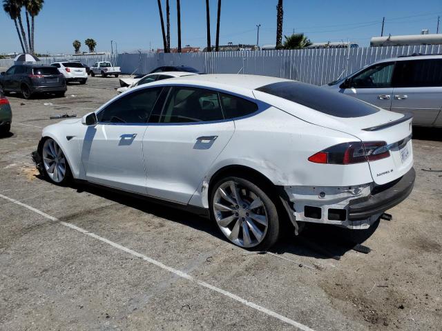 5YJSA1DPXDFP08895 - 2013 TESLA MODEL S Blanco foto 2