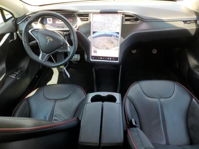 5YJSA1DPXDFP08895 - 2013 TESLA MODEL S Blanco foto 8