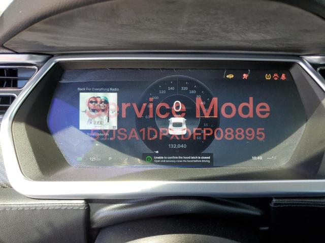 5YJSA1DPXDFP08895 - 2013 TESLA MODEL S Blanco foto 9