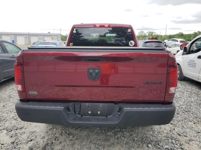 1C6RR7GG1NS219965 - 2022 RAM 1500 CLASS SLT 勃艮第红 照片 6