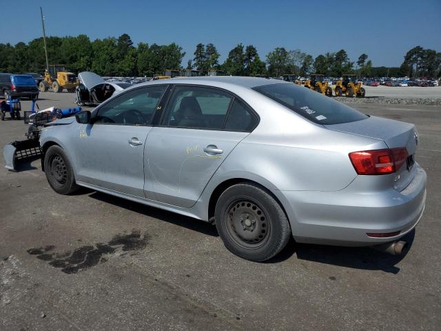 3VW2K7AJ2FM293602 - 2015 VOLKSWAGEN JETTA BASE SILVER photo 2