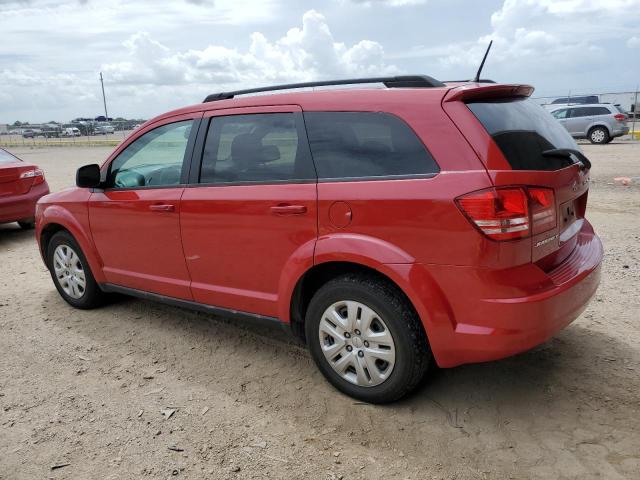 3C4PDCAB3KT852997 - 2019 DODGE JOURNEY SE RED photo 2