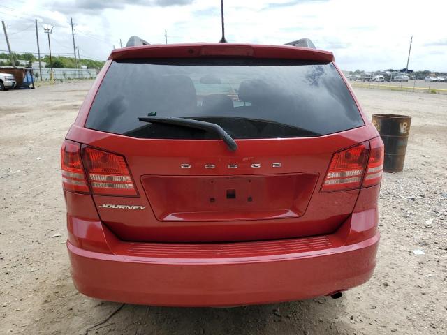 3C4PDCAB3KT852997 - 2019 DODGE JOURNEY SE RED photo 6