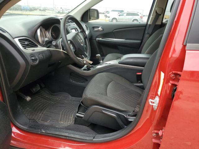 3C4PDCAB3KT852997 - 2019 DODGE JOURNEY SE RED photo 7