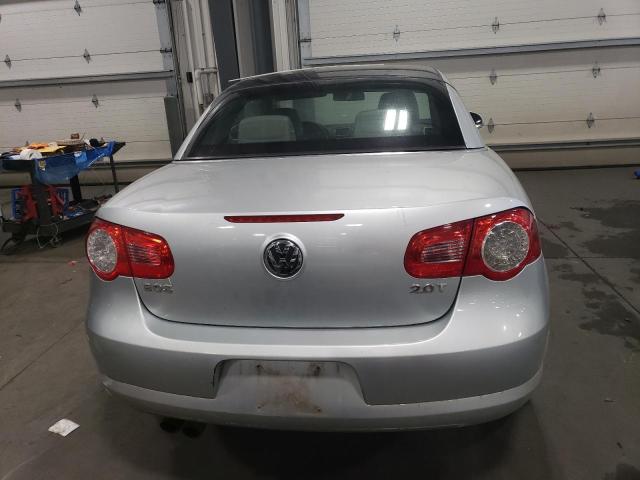 WVWBA71F87V045038 - 2007 VOLKSWAGEN EOS 2.0T SILVER photo 6